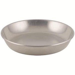 Cepillado Aluminio Mariscos Bandeja12″ diam. x112″ D Cepillado Aluminio Mariscos Bandeja12″ diam. x112″ D