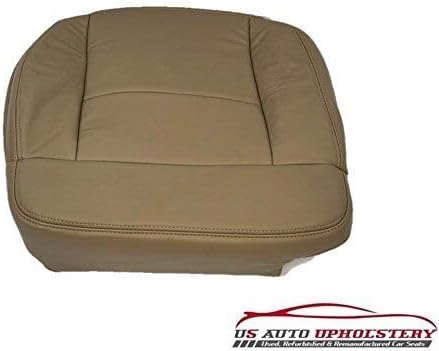 XTREME COVERS Funda de asiento de cuero para parte inferior del conductor 04 compatible con Ford F150 Lariat SuperCrew