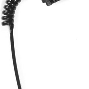 Tubo de audio acústico en espiral – Negro Tubo de audio acústico en espiral – Negro