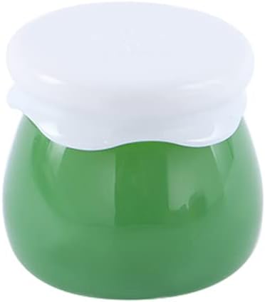 6 recipientes de viaje, frascos de viaje de crema, botellas recargables, tarro de crema facial, forma de fruta, 0.35 oz, accesorios de herramientas