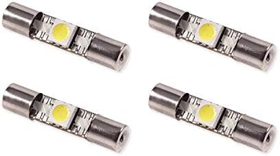 Diode Dynamics LED de luz de tocador compatible con Toyota Tacoma 2005-2023 (cuatro), fusible de 1.102 in SMF1 blanco frío (6000 K)