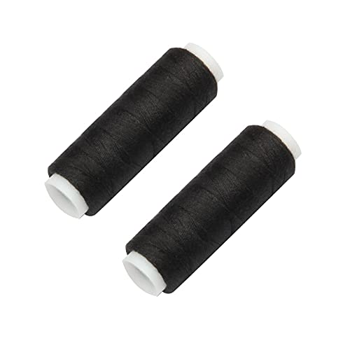 ZLCHE Juego de 102 pinzas para extensiones de cabello, incluye 50 clips de peluca en forma de U, 10 agujas curvas, 10 pines en T, 2 rollos de hilo
