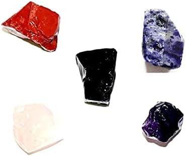 Amatista natural, turmalina negra, citrina, cuarzo rosa, aventurina, selenita, sodalita, labradorita, ojo de tigre, obsidiana, cristal curativo,