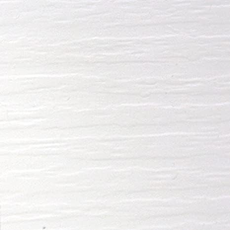 Rodapié de vinilo con borde frontal superior blanco, paquete de 10 (58 pies)