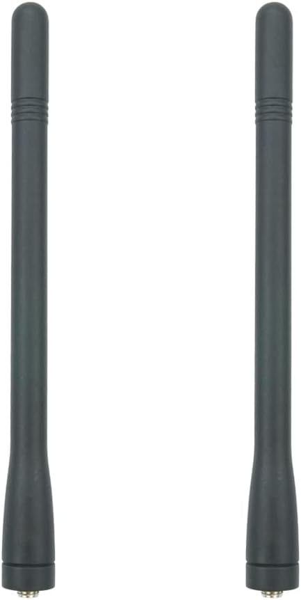 Kenwood KRA-27 Antena helicoidal VHF para Kenwood TK2140 TK2160 TK2170 TK2307 TK5210 antena de radio portátil VHF 2 unidades