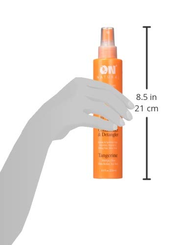 On Natural On Organic Premium – Spray para peluca y tejido sin aceite mandarina, 8 onzas líquidas