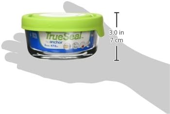Anchor Hocking 2-c. Recipiente redondo True Seal