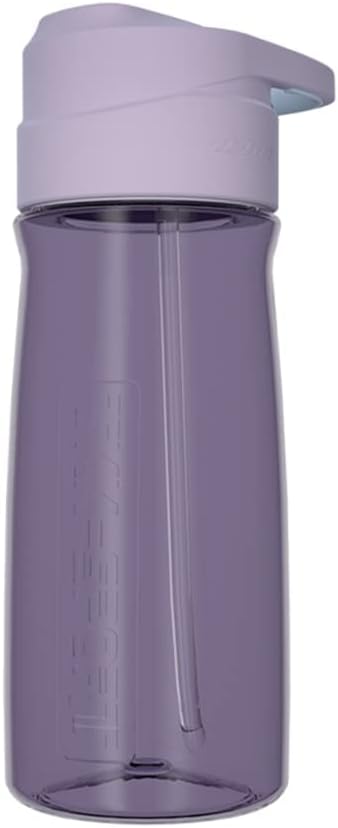 Botellas de agua deportivas para niños con popote para la escuela, 2027 onzas, Tritan sin BPA, a prueba de fugas, botellas para niños con tapa de