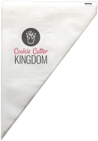 Cookie Cutter Kingdom Bolsa para ribetes, sin punta, 100 piezas de 30cm de grosor de grado profesional, de confianza por parte panaderos para