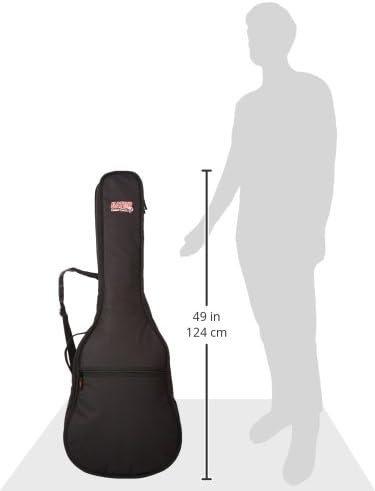 Gator Cases Gig Bag – Funda para guitarras acústicas de estilo clásico (GBE-CLASSIC), color negro