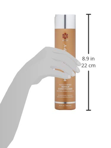KERATHERAPY Keratin Infusion Repair Conditioner, 10.1 fl. oz., 10.1 fl oz – Repara el cabello seco, dañado o encrespado con extracto de caviar,