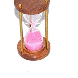 ANTIQUE DIVINE HOURGLASS ANTIQUE MARITIME HANDMADE DECORATIVE 5.5 INCHE BRASS SAND TIMER ANTIQUE DIVINE HOURGLASS ANTIQUE MARITIME HANDMADE DECORATIVE 5.5 INCHE BRASS SAND TIMER