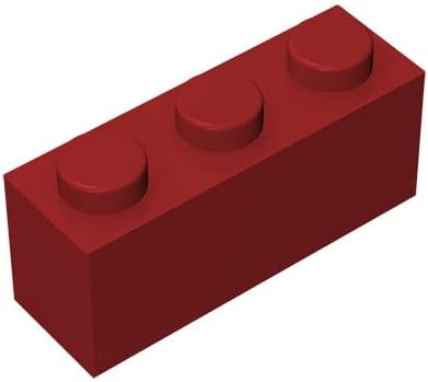 Ladrillo de construcción clásico a granel de 1 x 3, 100 piezas, compatible con piezas Lego y piezas 3622, juego creativo, 100% compatible con todas