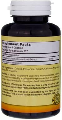 Nature’s Blend Negro Cohosh CP 160MG 120, 079854012132