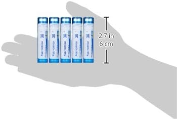 Boiron Nux Vomica 30C Medicina homeopática (paquete de 5)