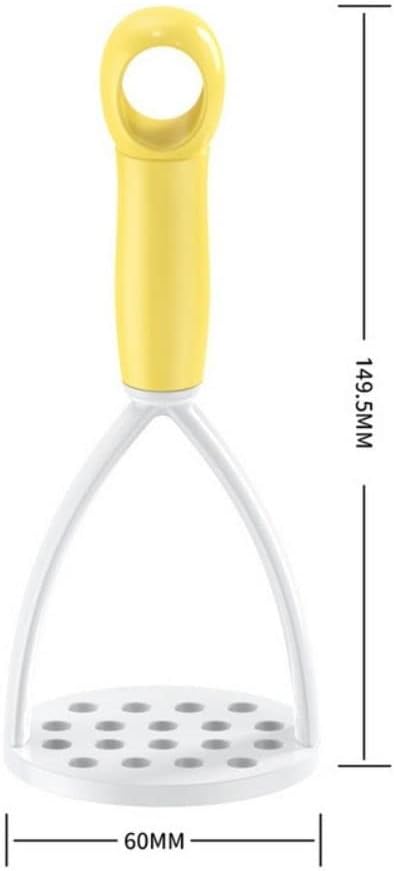 Trituradora para cocina, trituradora de papas, fácil de usar, fácil de limpiar, trituradora de papas, trituradora manual de puré de cocina,