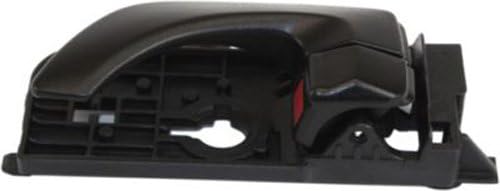OE Replacement – Manija de puerta interior negra para lado del conductor con botón de bloqueo de puerta para Hyundai – REPHY462162