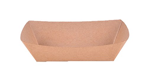 Bandeja de para comida de cartulina kraft ECO, de la marca Southern Champion Tray, Marrón, 1000