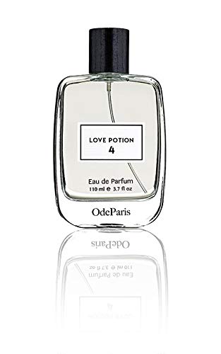 Love Potion 4 Eau de Perfum – Notas superiores de manzanas y bergamota, notas de corazón de lavanda y cardamomo, notas de base de frijol tonka y