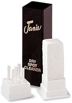 Janie – Limpiador en seco portátil, removedor de manchas para alfombras, tapicería, ropa, solución de limpieza del hogar para telas de colores o