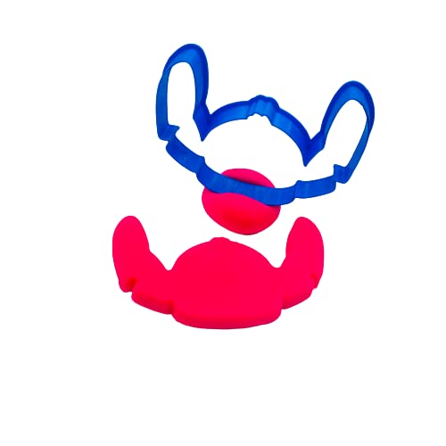 COOKIE CUTTER INSPRED BY STITCH CARTOON CHARACTER LILO BEST FRIEND BLUE KOALA EXPERIMENT SPECIAL OCCASION COOKIE CUTTER BAKING TOOL 3D PRINTED