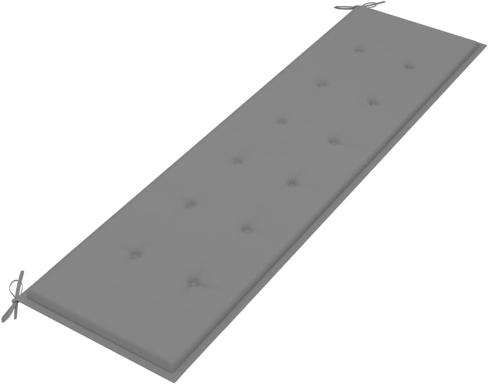 Cojín de banco de jardín, reemplazo de almohadillas de banco de patio, cojines para asientos de banco, cojín para muebles de patio, cojín de asiento