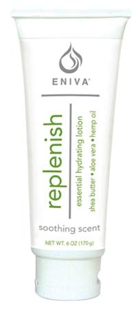 Eniva Crema hidratante prémium para cuerpo y cara para piel seca, loción hidratante natural, no grasa, fragancia ligera, (6 onzas)