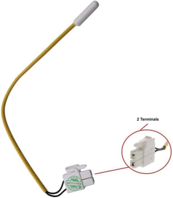 GlobPro AP4979323 PS4138666 EAP4138666 PD00026468 Sensor de temperatura de descongelación de nevera 2 terminales de repuesto para Samsung Heavy DUTY - Imagen 3