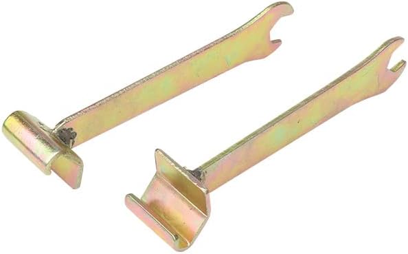 Paquete de 2 herramientas de bloqueo de palanca de tacos TDCTDFHVAC, clip 2 en 1, gancho de llave de abrazadera resistente para conductos de aire y