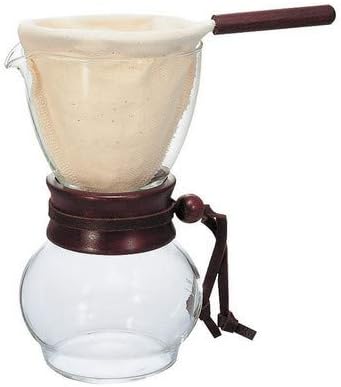 Hario Filtros de tela para cafetera de goteo Woodneck 1, Natural