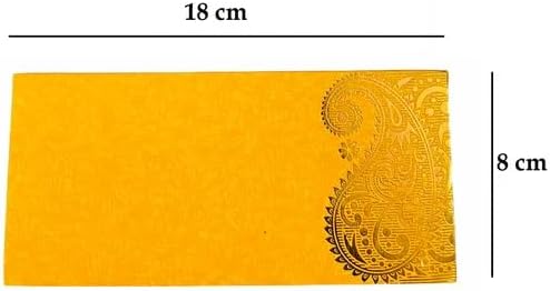 Shagun – Juego de sobres de regalo para dinero en efectivo (paquete de 25) para boda, compromiso, diwali, cumpleaños, aniversario (verde)