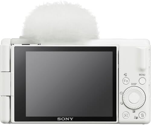 Sony ZV-1 II Cámara digital (blanco) con kit de accesorios ACCVC1 Vlogger con mochila, Gorillapod y más, ZV1M2W