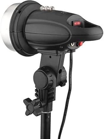 RBA S -160 – Iluminación LED para cabina de fotos, luz estroboscópica para fotografía, flash LED de policarbonato ligero con receptáculo de paraguas