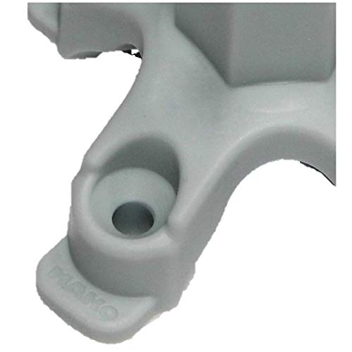 MAKO FinStand – Soporte de soporte para regla de hormigón, 100 soportes por bolsa. Ajuste vertical de 1-34 pulgadas para cubiertas y puentes