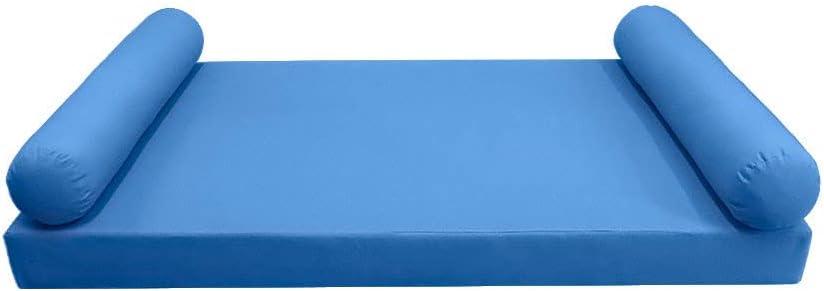 DBM IMPORTS Solo funda de 5 fundas de almohada para sofá cama de exterior, borde de cuchillo, tamaño Queen, AD102