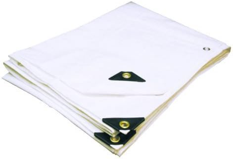 Lona blanca extra resistente de 12’X24′
