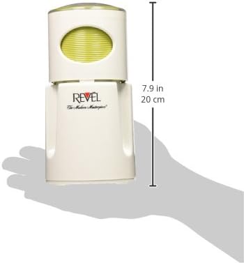 Revel Molinillo de especias de café blanco húmedo y seco, 220 voltios (no apto para cable de Estados Unidos), 4.5 x 4.5 x 8.5 pulgadas