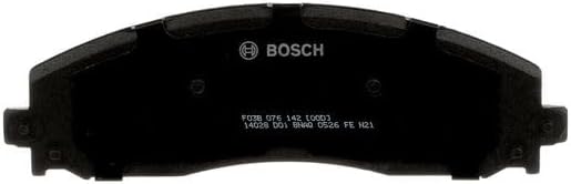 BOSCH BP1691 QuietCast Premium Juego de pastillas de freno de disco semimetálicas  Compatible con Ford F-250 Super Duty, F-350 Super Duty, F-450