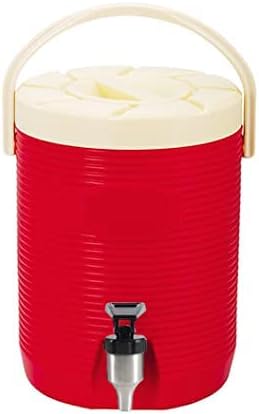 Dispensador de bebidas de cerveza de acero inoxidable, grifo de espita de repuesto, mango negro para jarra de café, jugo, agua fría y caliente,