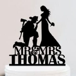 Decoración para pastel de boda de bombero, bombero y novia, decoración de pastel personalizada de bombero, decoración para tartas personalizada, Decoración para pastel de boda de bombero, bombero y novia, decoración de pastel personalizada de bombero, decoración para tartas personalizada,