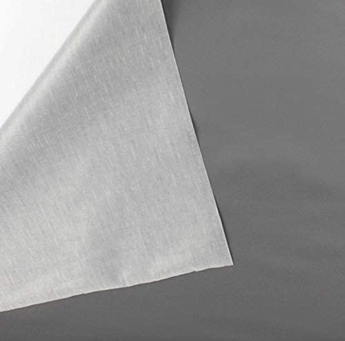 Tela marina de vinilo de cuero sintético, almohadillas interiores de repuesto para barcos y techos, más suave y duradera (48 x 55 pulgadas, gris)
