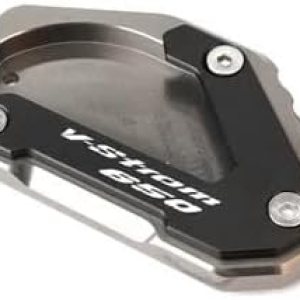 Z for Suzuki V-Strom 650XT VSTROM 650 DL650 2004-2022 2021 Motorcycle CNC Kickstand Foot Side Stand Extension Pad Support Plate Y (Color  Gray) Z for Suzuki V-Strom 650XT VSTROM 650 DL650 2004-2022 2021 Motorcycle CNC Kickstand Foot Side Stand Extension Pad Support Plate Y (Color  Gray)