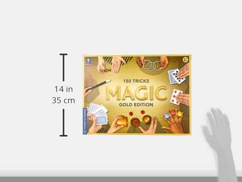 Thames & Kosmos Magic Gold Edition Juego con 150 trucos Manual de instrucciones a todo color de 96 páginas 42 accesorios Tutoriales en video - Imagen 7