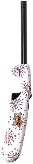 BIC Encendedores multiusos de edición americana, varita de metal larga y duradera, ideal para velas, parrillas y chimeneas, colores surtidos, 20