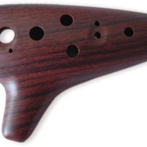 Woodi Ocarina Flauta WC-917BW 12 Agujeros Grano Madera Alto C Woodi Ocarina Flauta WC-917BW 12 Agujeros Grano Madera Alto C
