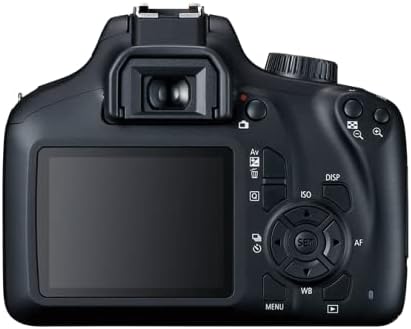 Canon EOS Rebel T100  4000D Cámara DSLR con lente de 0.709-2.165 in, lente Canon EF 2.953-11.811 in, tarjeta de memoria de 64GB, kit de filtro de