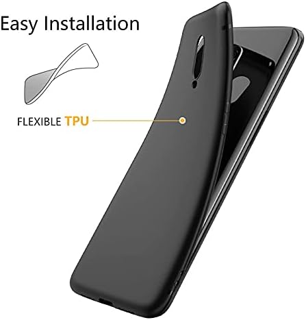 ORBANA Negro Delgado Suave Mate Durable Caucho Silicona TPU Fundas Fit Funda para Samsung Galaxy A52 5G Sanji Marshall Anime Japón 05