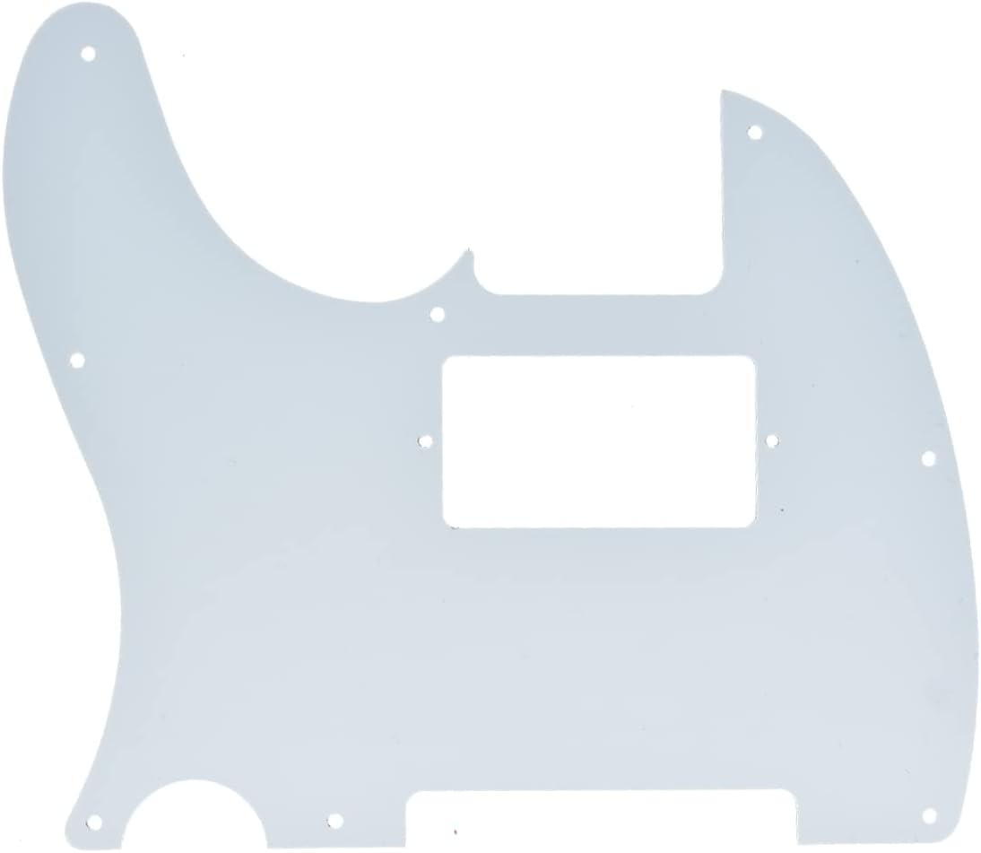 KAISH 8 Agujeros Tele Guitarra Humbucker Pick Guard TL Golpeador para TelecasterTele Hecho en Estados UnidosMéxico White Pearl