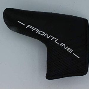 Cleveland Frontline 4.0 Plumbers – Funda para cabeza de putter, color negro y plateado Cleveland Frontline 4.0 Plumbers – Funda para cabeza de putter, color negro y plateado