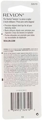 Revlon Pinzas precisas de acero inoxidable 1 ea (paquete de 2)